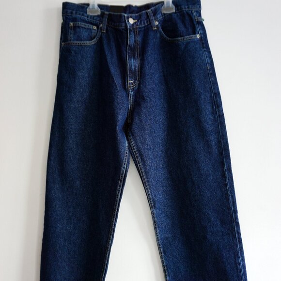 BNWT AW22 DR.DENIM OMAR PEBBLE DARK RETRO JEANS 34 - Picture 2 of 10